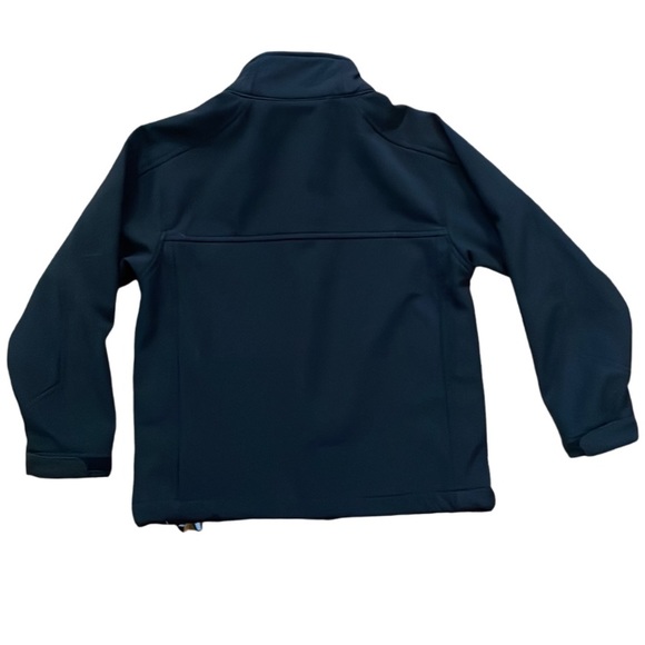 BONE COLLECTOR - Boys Zip Up Black Jacket with Gray Fleece Lining- Size Small - Picture 2 of 9